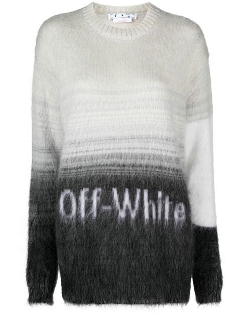off white mohair sweater fake